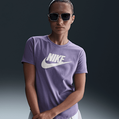 売れ筋商品|||ナイキ Tシャツ レディース トップス TEE - Basic T-shirt - dark grey heather/black Mens Nike Sportswear Just Do It. T-Shirt Dark Grey Heather
